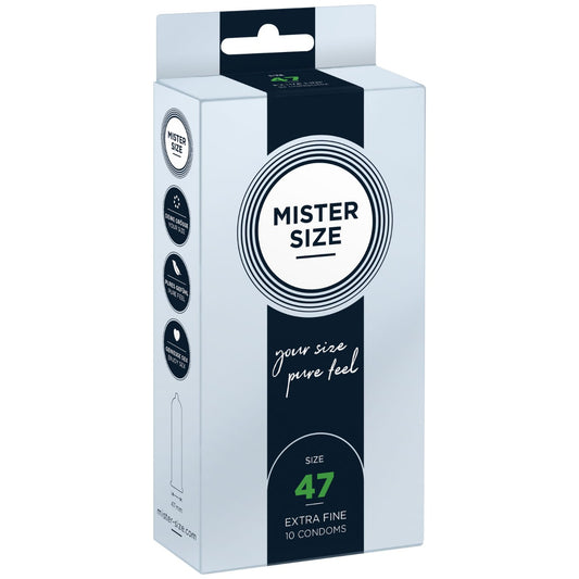 Mister Size Pure Feel Condoms 47mm (8085938307311)