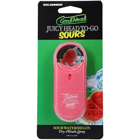 Goodhead Juicy Head Dry Mouth Spray to Go Sour Watermelon 0.3 oz