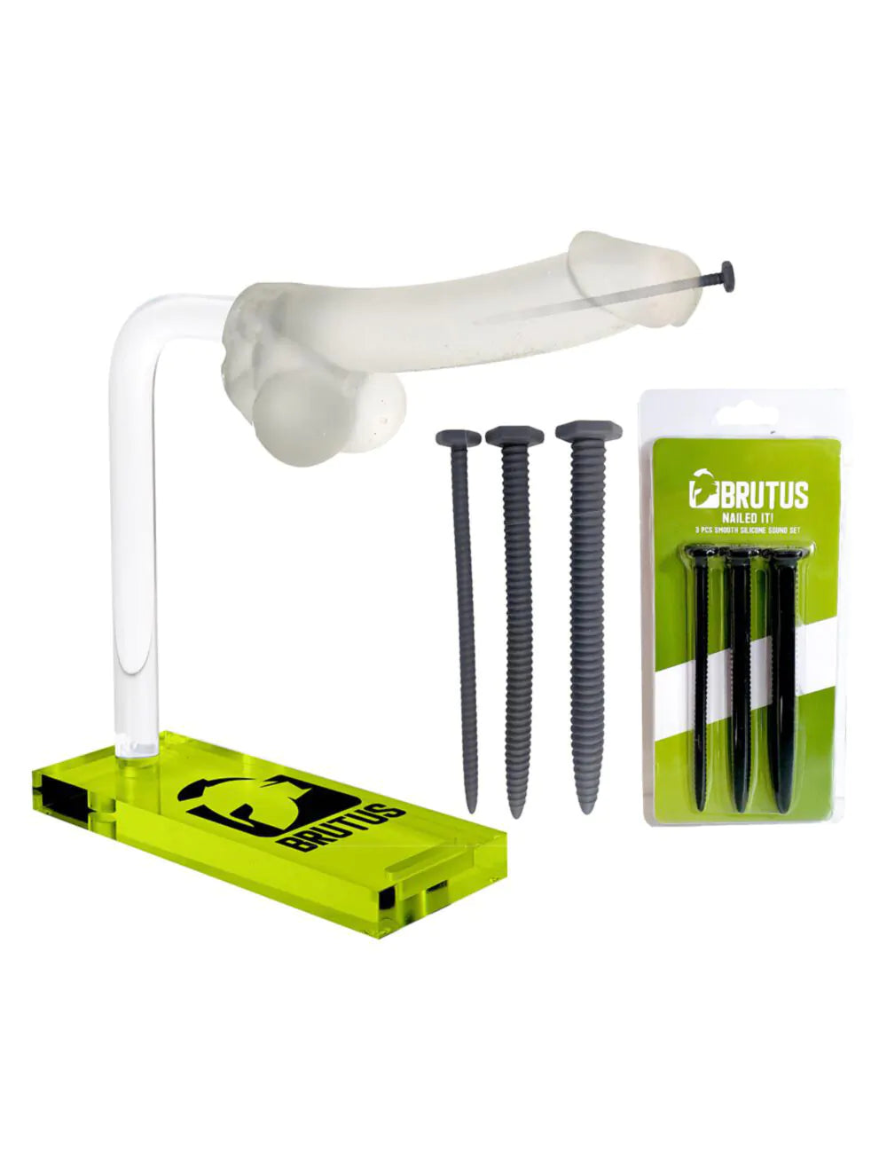 Brutus Screw You! Ribbed Silicone Sound Set 3 Pieces