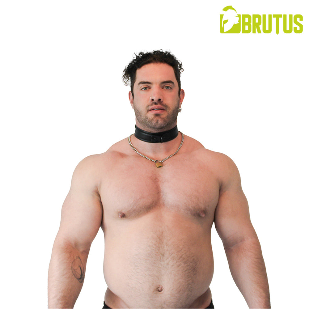 Brutus Vegan Puppy Collar Black