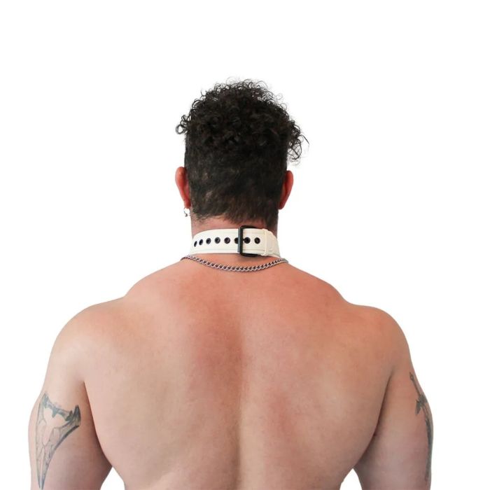 Brutus Vegan Puppy Collar White