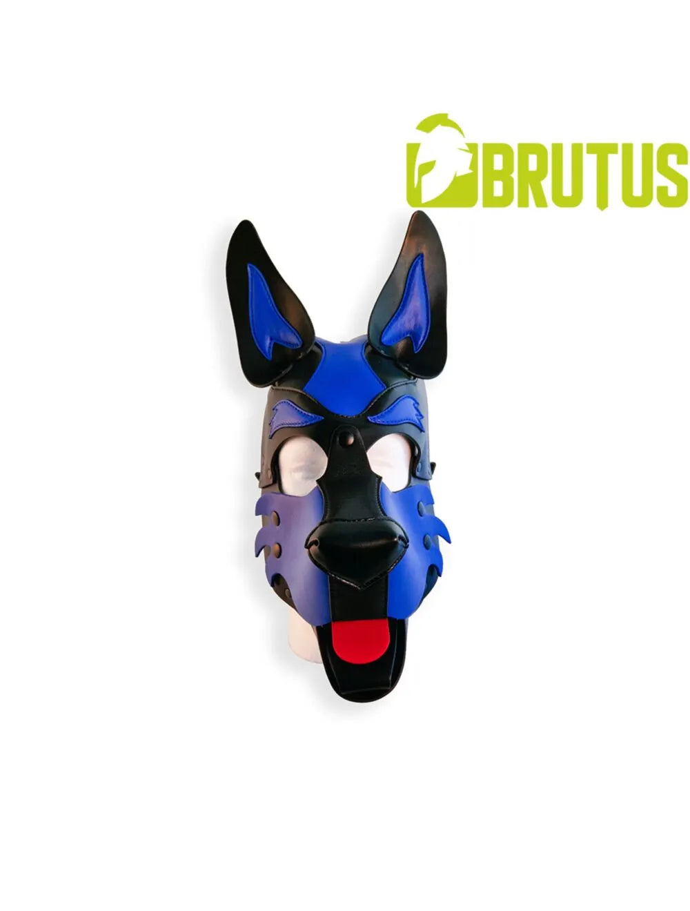 Brutus Vegan Pup Hood Black/Blue