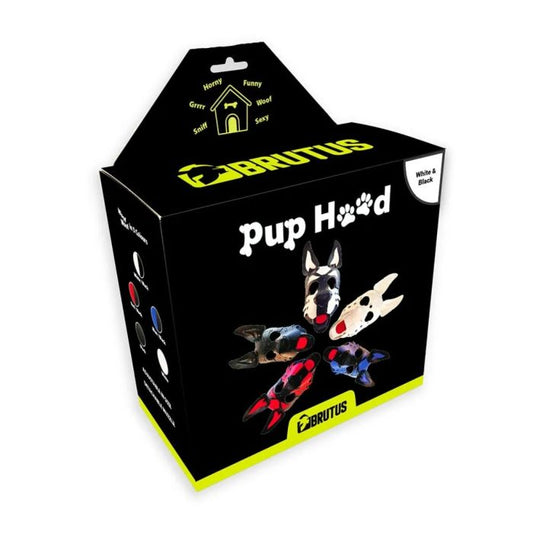 Brutus Vegan Pub Hood Black/White