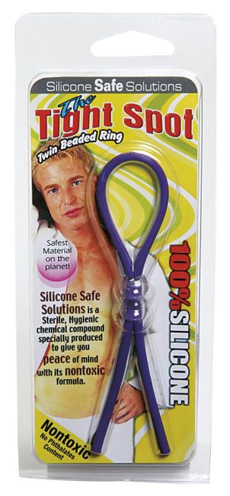 Nanma Tight Spot Twin Beaded Adjustable Cock Ring