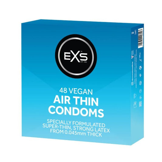 EXS Vegan Air Thin Condoms 48 pack
