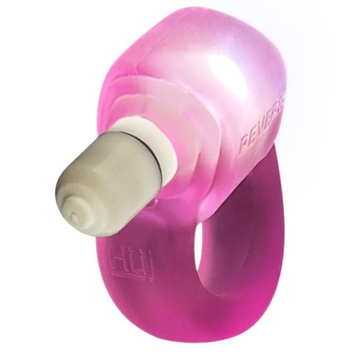 Oxballs Glowdick Cock Ring with LED Pink Ice (8212465746159)