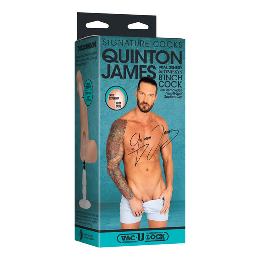 Signature Cocks Owen Quinton James Ultraskyn 8 inch Dildo with Removable Vac-U-Lock Suction Cup (8183729979631)