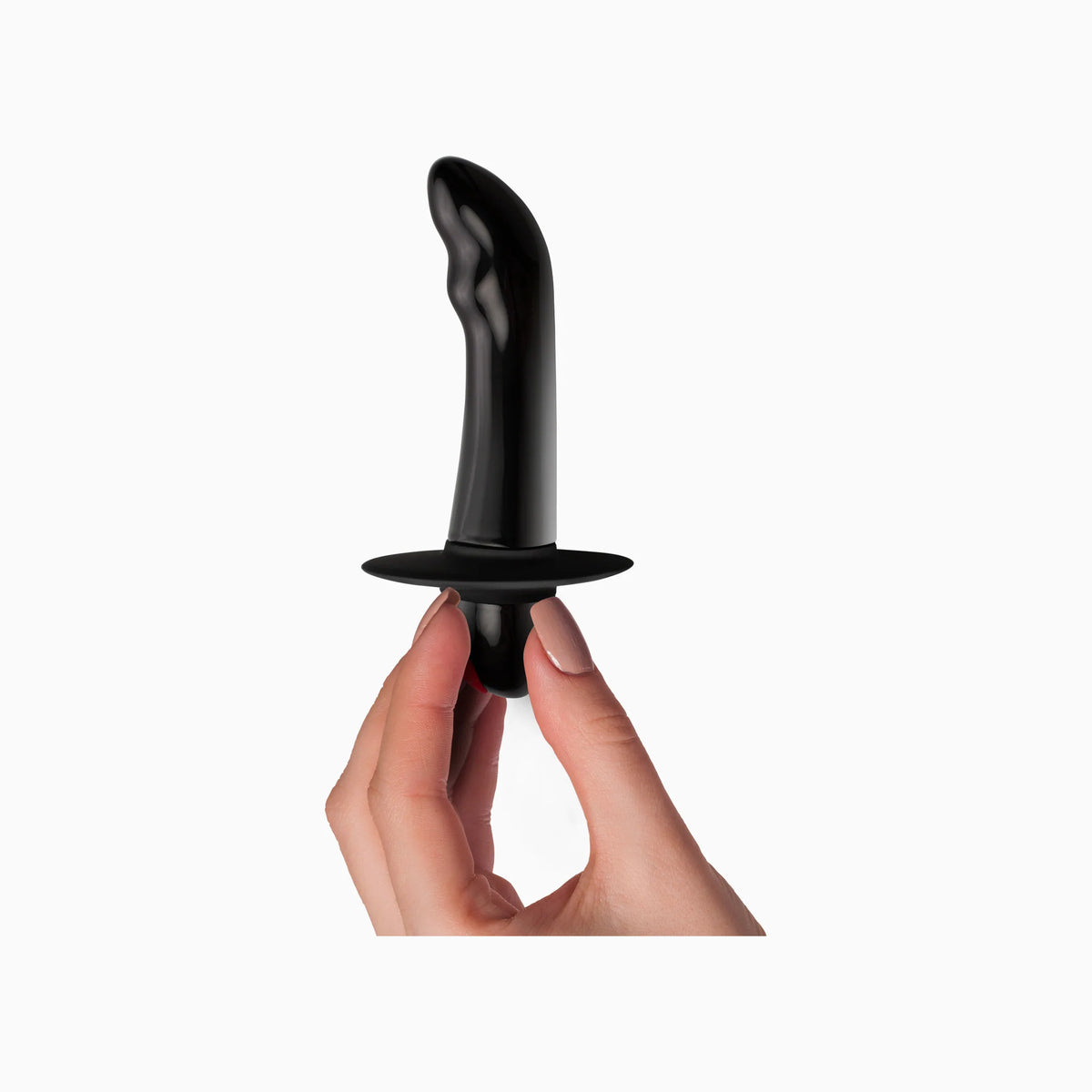 Fingers holding Rocks Off Quest Prostate Bullet Vibrator
