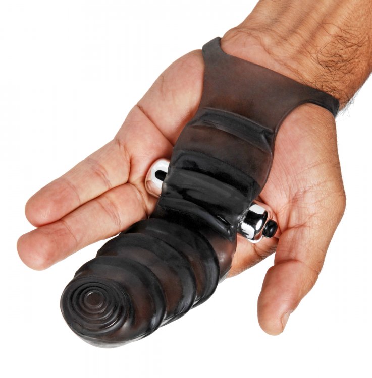 Master Series Bang Bang Vibrating Glove (8221879173359)