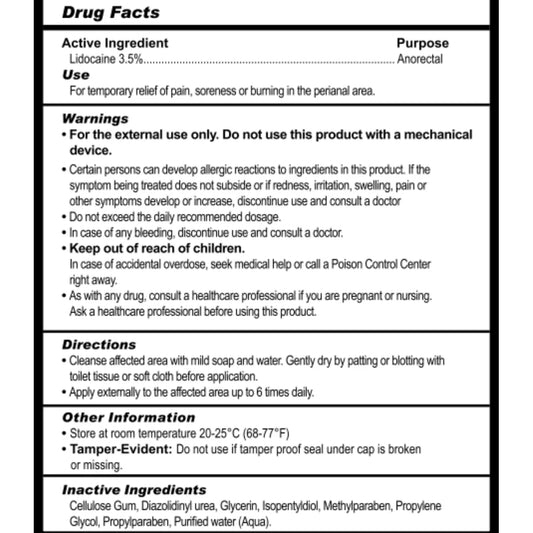 Master Series Numb Desensitising Lubricant 8oz