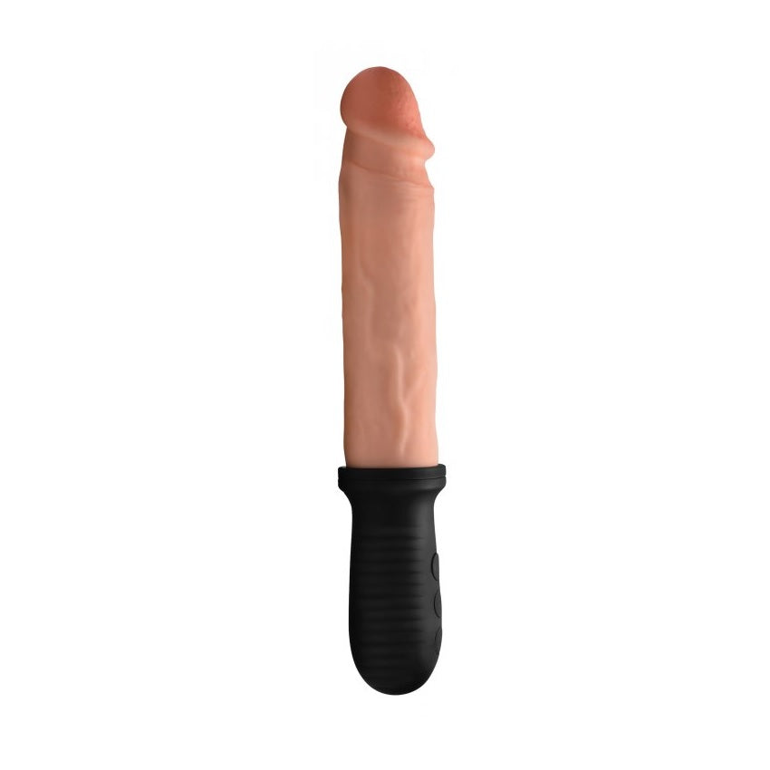 buy thrusting dildo Inflatable vibrating Anus Butt plug with double ring for Men – honeysx main image 0