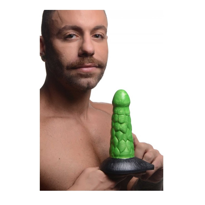Creature Cocks Radioactive Reptile Thick Scaly Silicone Dildo (8158783209711)