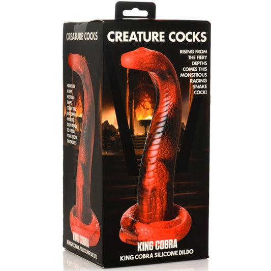 Copy of Creature Cocks King Cobra Silicone Dong Dildo 8.5" (8274254790895)