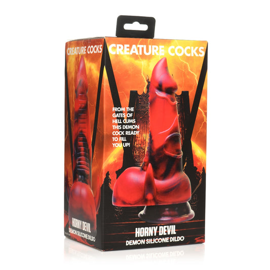 Creature Cocks Horny Devil Demon Silicone Dildo (8274290245871)