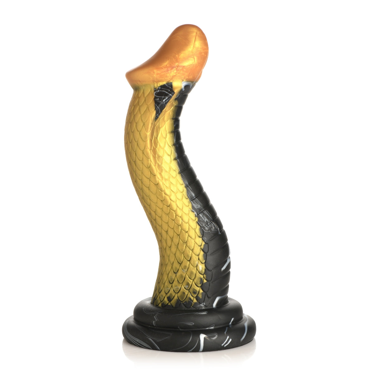 Creature Cocks Golden Snake Silicone Dildo (8274307383535)