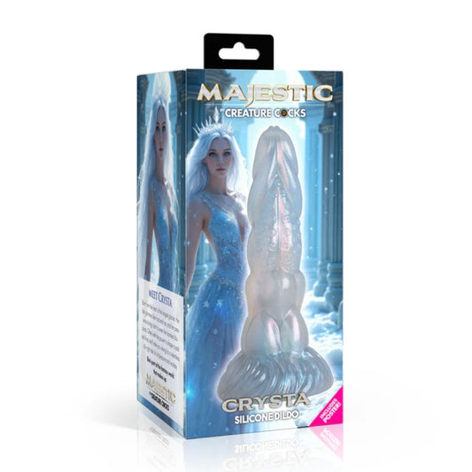 Creature Cocks Crysta Silicone Dildo packaging