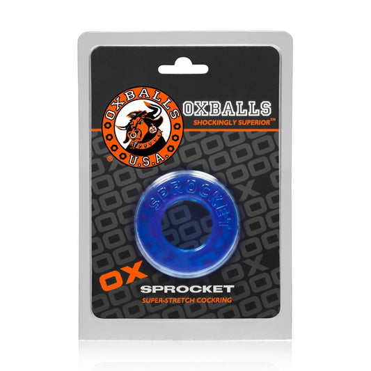 Oxballs Sprocket Cock Ring Blue Ice (5563241791652)
