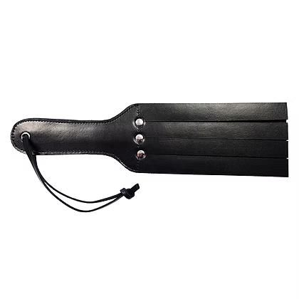 Rouge 4 Strap Leather Paddle