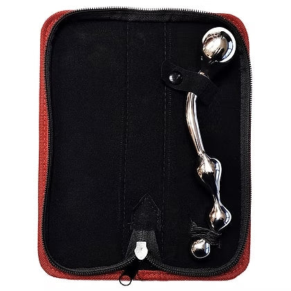 Rouge Stainless Steel Prostate Probe with case