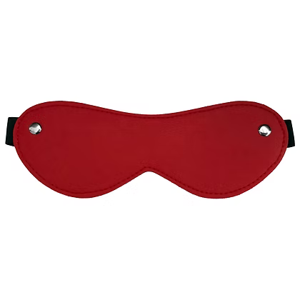 Rouge Vegan Fetish Play Blindfold Black or Red