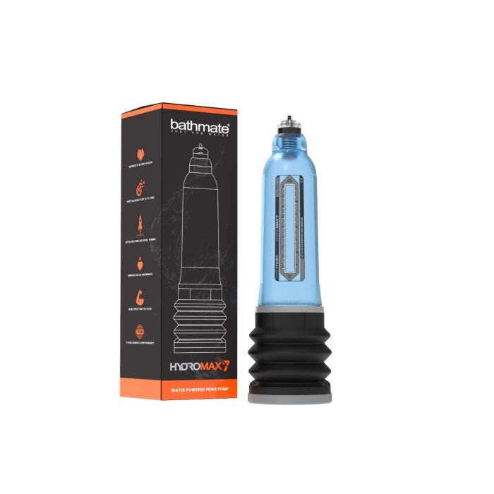 Bathmate Hydromax7 Penis Pump Blue Bathmate Hydromax7 Penis Pump Blue