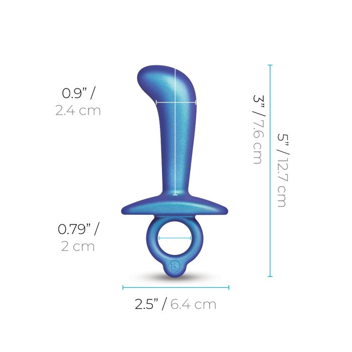 b-Vibe Butties Thumb Silicone Prostate Butt Plug