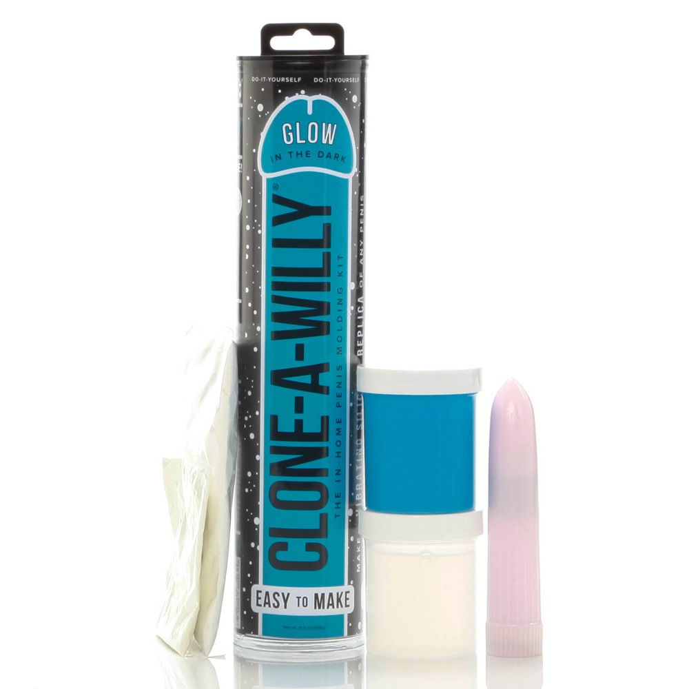 Clone a Willy Glow in the Dark Kit Blue