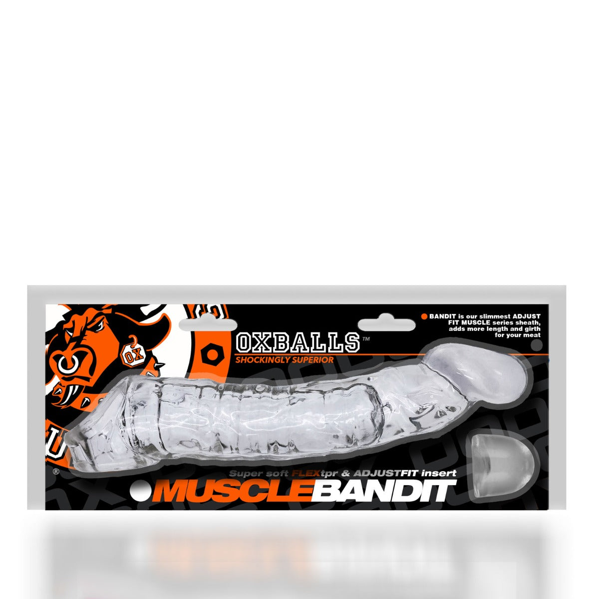 Muscle Bandit Slimmest Muscle Cocksheath Clear (8070687883503)