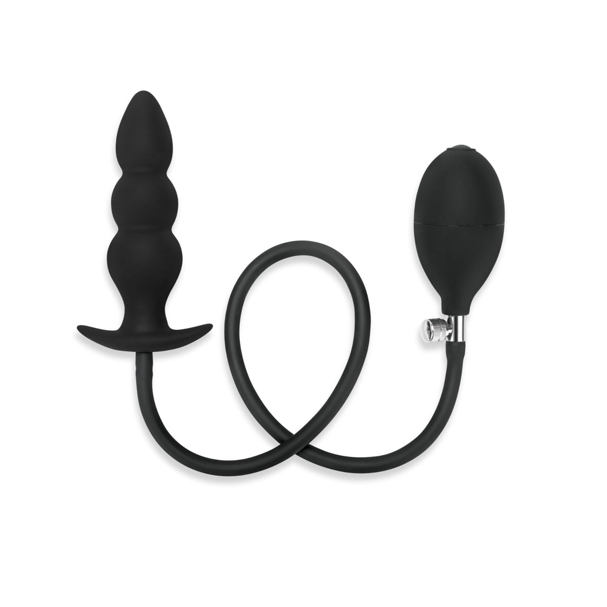 Me You Us Inflatable Beaded Anal Plug | Pump Control Me You Us Inflatable Beaded Anal Plug | Pump Control