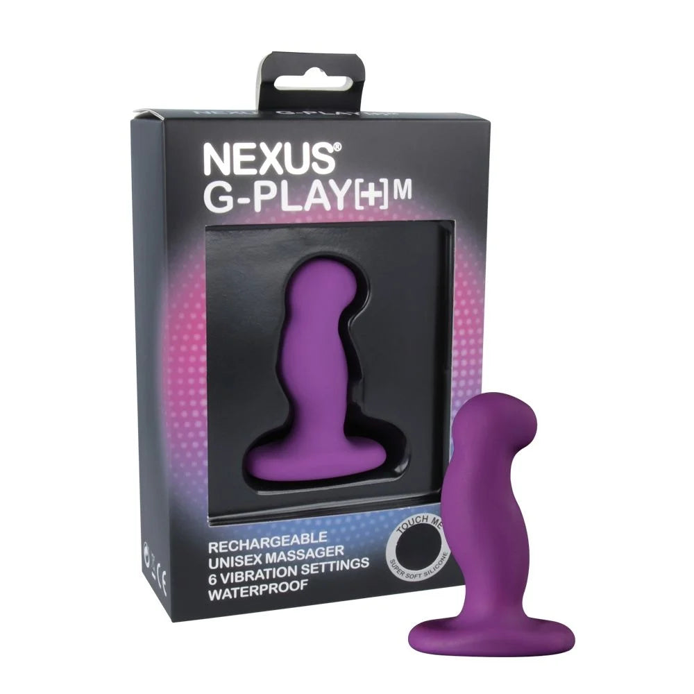 Nexus G-Play Plus Vibrating Prostate Massager Butt Plug Purple Large (8239671902447)
