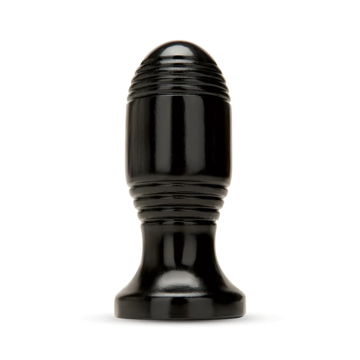Prowler RED Ribbed Butt Plug Black Prowler RED Ribbed Butt Plug Black