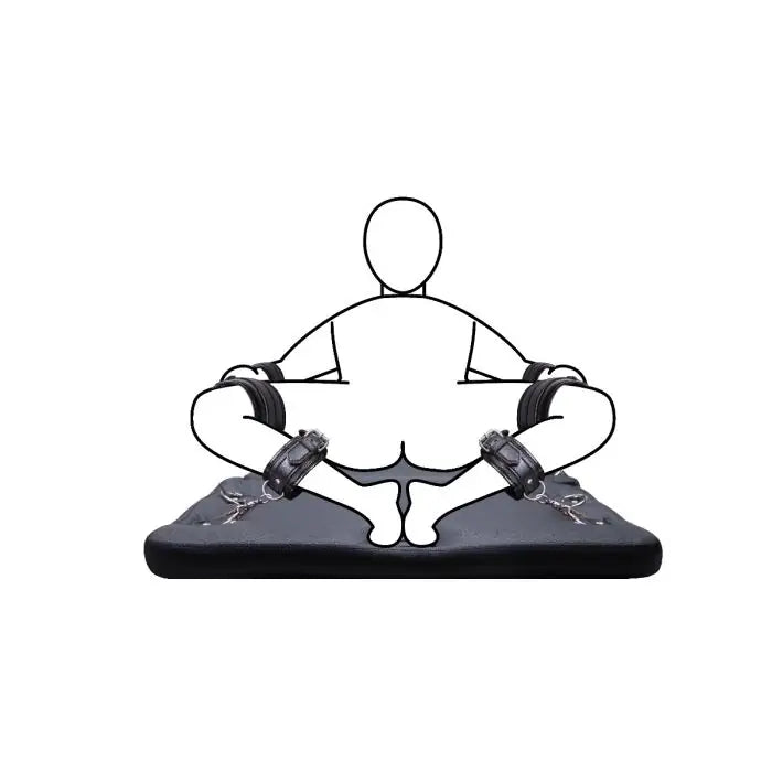 Prowler RED Bondage Board with Restraints