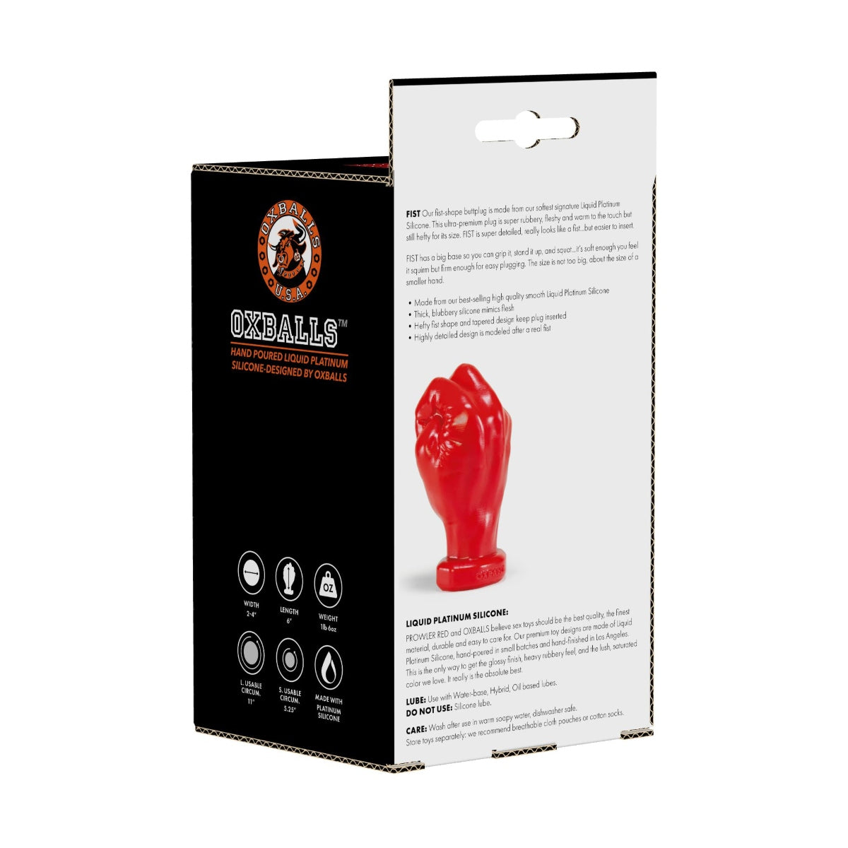 Prowler RED Large Fist by Oxballs (8070321209583)