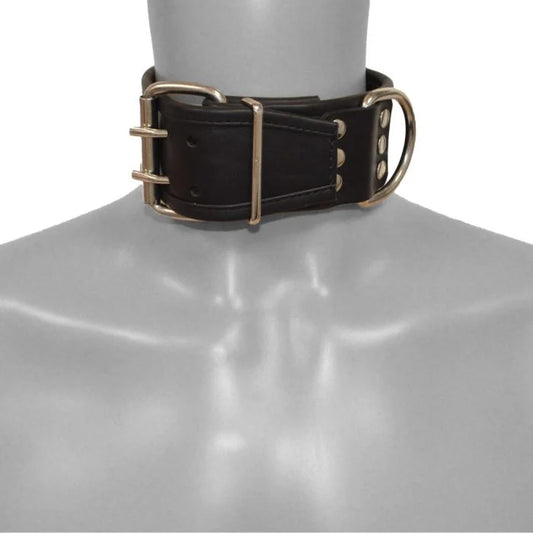 Prowler RED Leather Collar