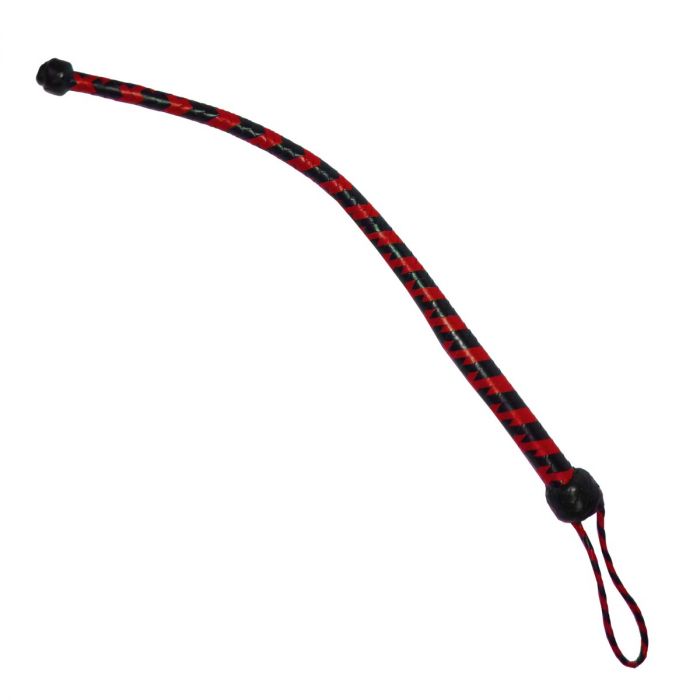 Prowler RED Leather Hunter Whip Black/Red