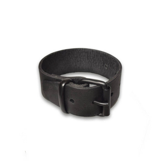 Prowler RED Leather Buckle Bicep Strap (8233989865711)