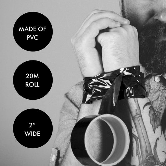 Bondage Tape Black 20m (8067840770287)