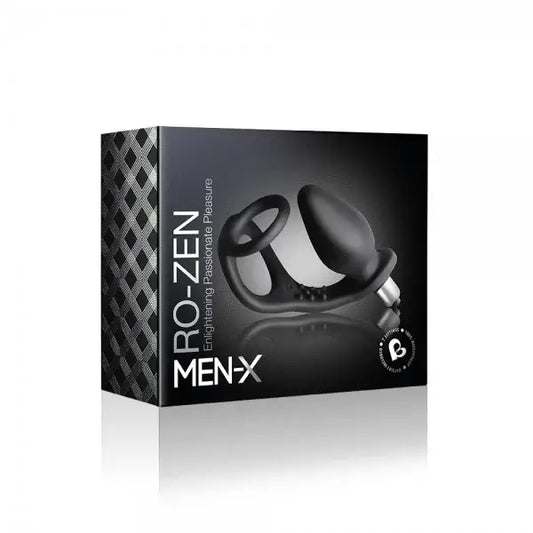 Rocks Off RO-Zen Vibrating Butt Plug with Cock Ring