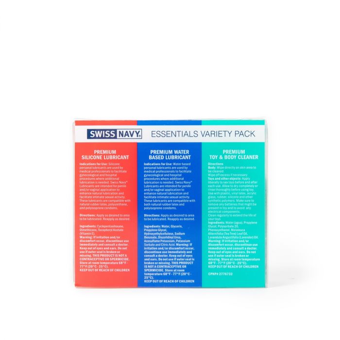 Swiss Navy Essentials Variety Pack