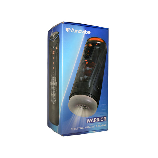 Amovibe Warrior Thrusting Male Masturbator packaging