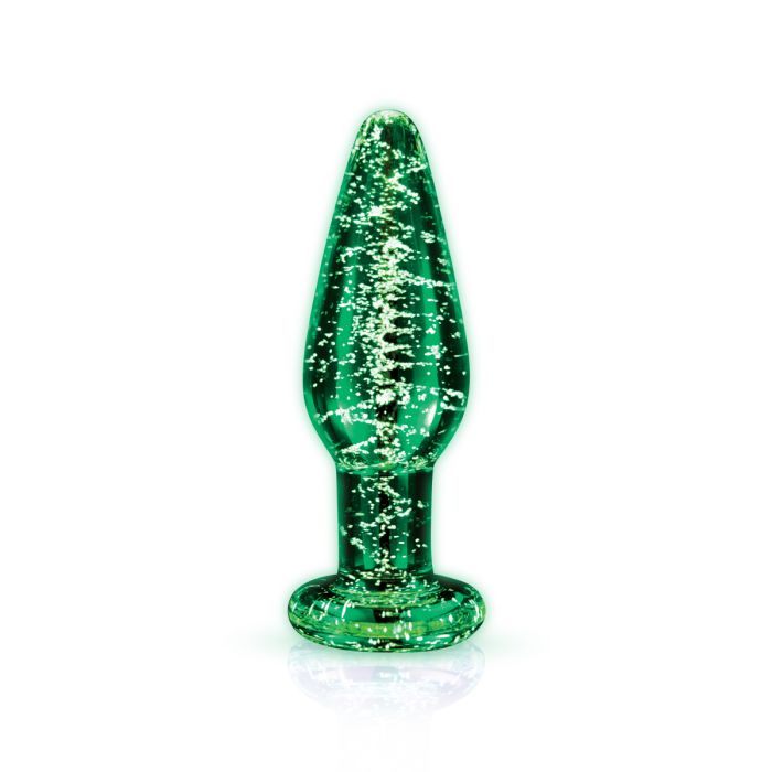 glow in the dark anal plug Evolved Luminous Small Glow-in-the-Dark Butt Plug with Suction Cup – Peachy  Vibes main image 0