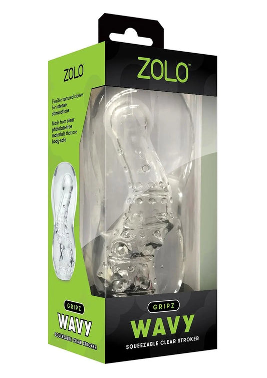 Zolo Gripz Wavy Stroker Masturbator (8312871157999)