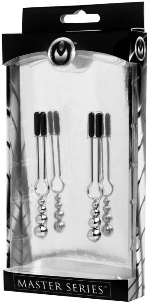 Adorn Triple Bead Nipple Clamp Set (6937716195492)