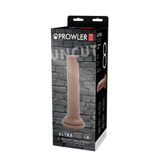 Prowler RED Uncut Ultra Cock 8" Caramel PRICE ME (7069664805028)