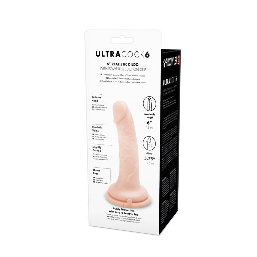Prowler RED Ultra Cock 6" Vanilla PRICE ME (7021287768228)