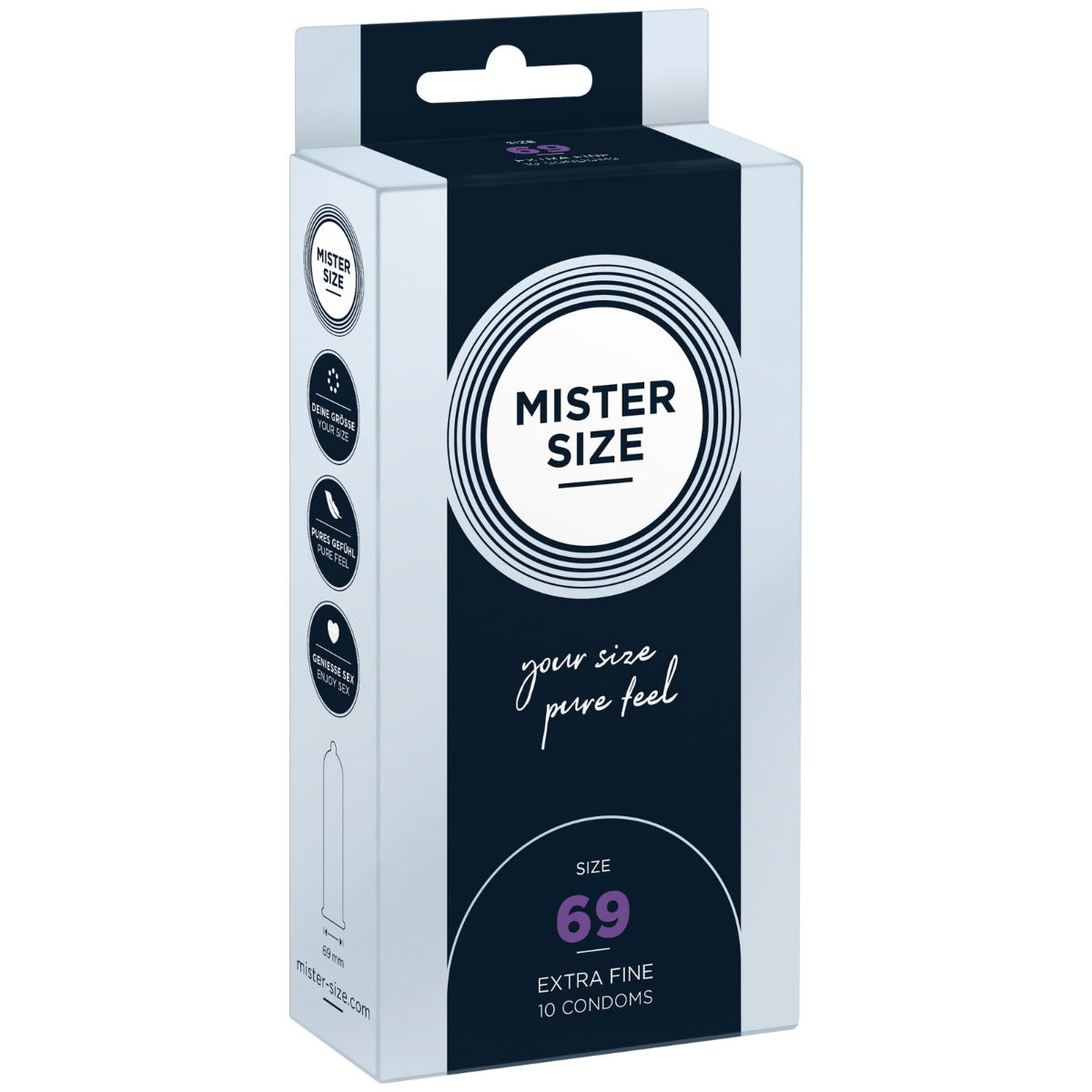 Mister Size Pure Feel Condoms 69mm (8085944893679)