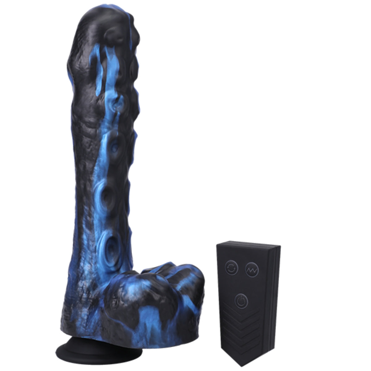 Fort Troff Tendril Thruster Mini Fuck Machine Rechargeable Dildo with Remote Blue Black (8172332941551)