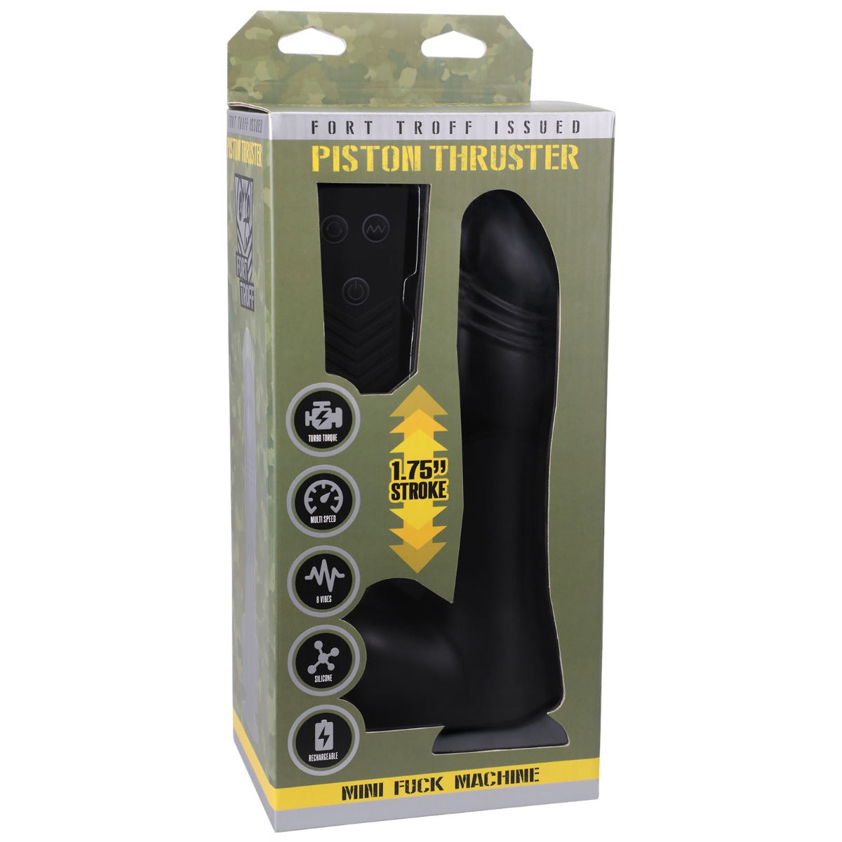 Fort Troff Piston Thruster Mini Fuck Machine Rechargeable with Remote (8172241715439)