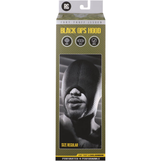 Fort Troff Black Ops Hood front packaging