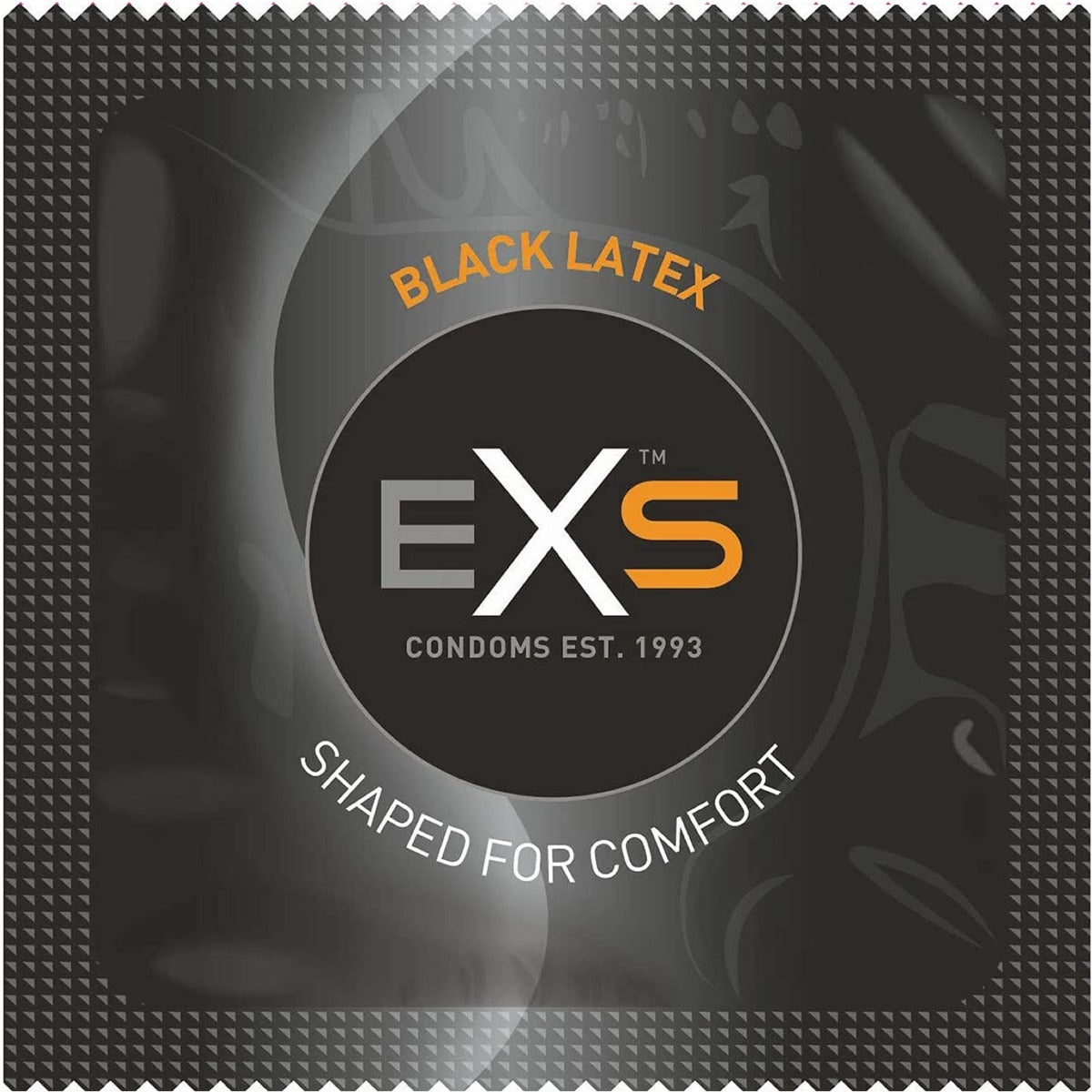 EXS Black Condoms 12pk (8085946302703)